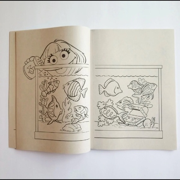 Sesame Street Accessories Sesame Street Coloring Activity Book